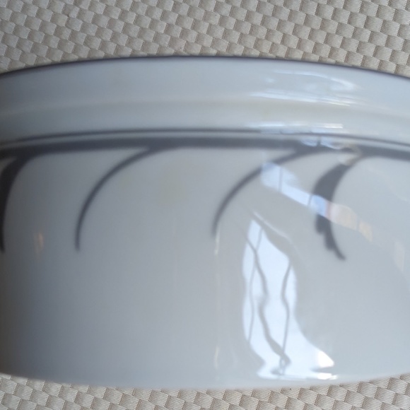 Dansk Tivoli BELLES FLEURS TAUPE Floral Peach Round Bowl - Picture 2 of 9